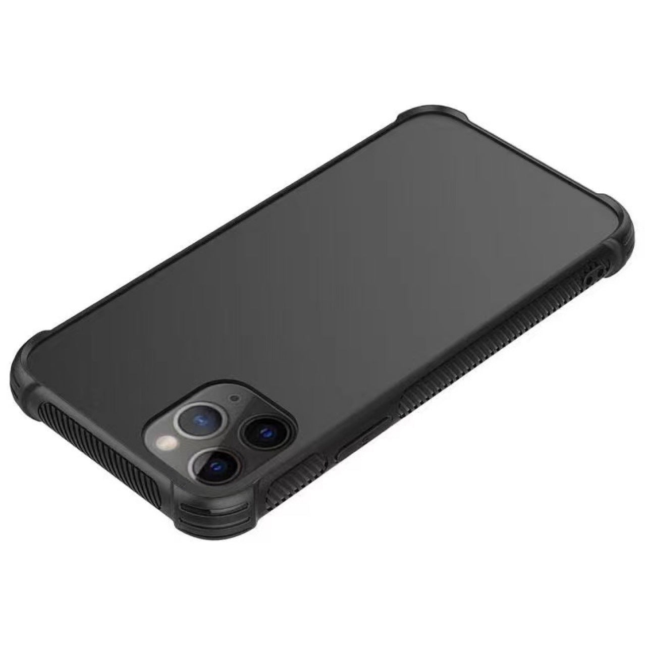 iPhone Case mit Kantenschutz in Schwarz